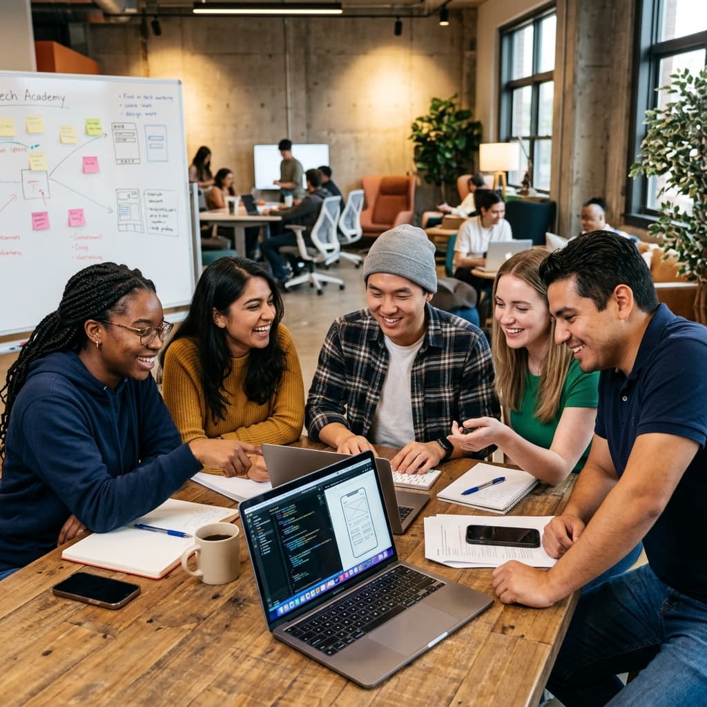 Students Collaborating